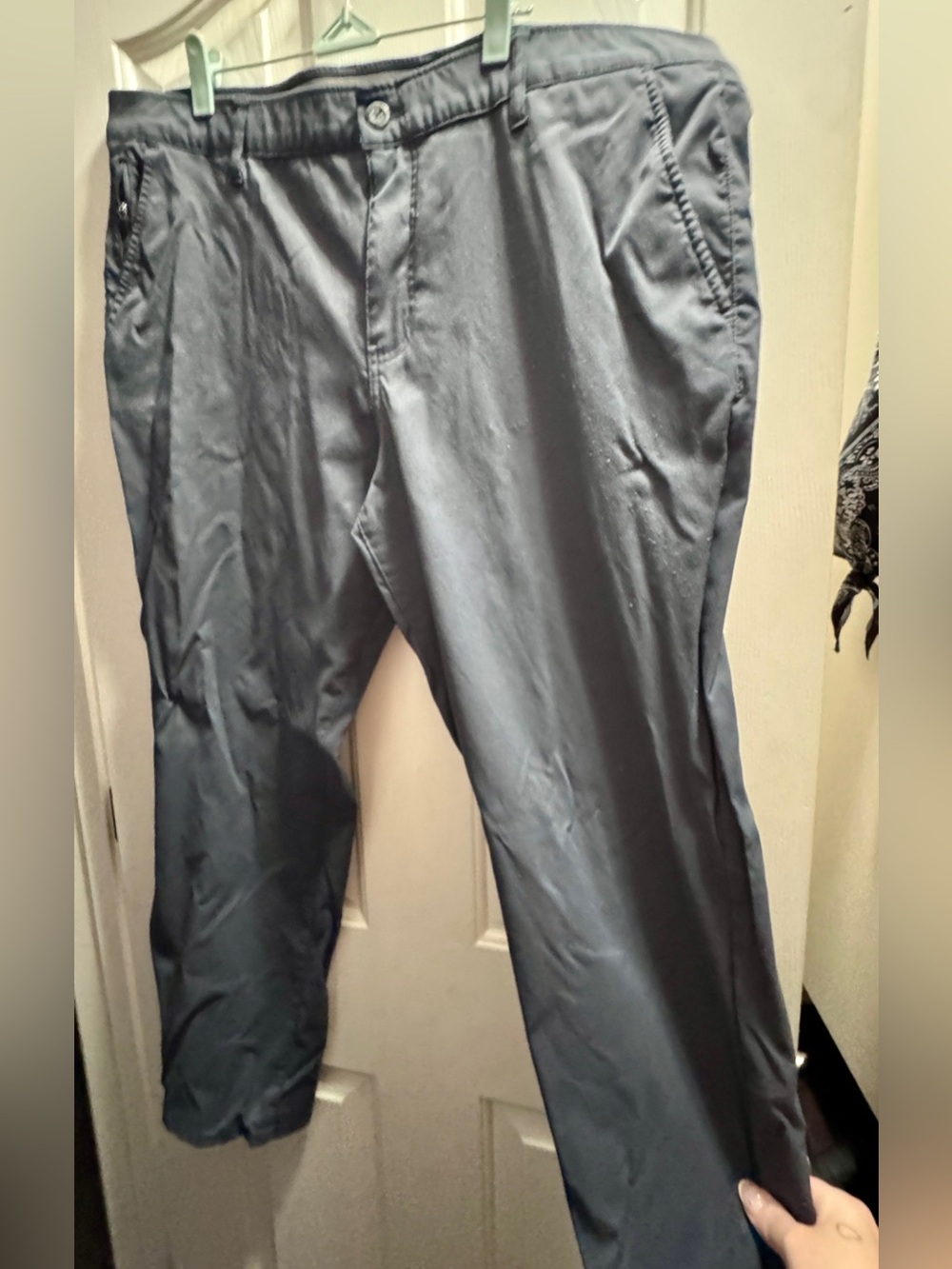 Weatherproof Men's Navy Blue Chino Pants - Straight Leg